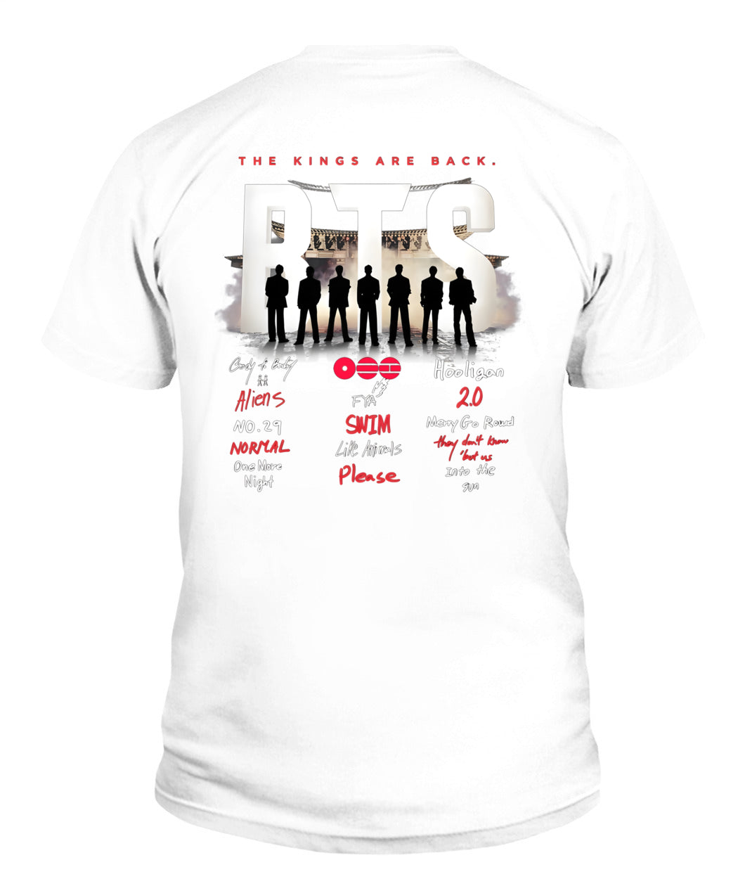 BurgerPrints [Double Sided] Bangtan Arirang Tracklist