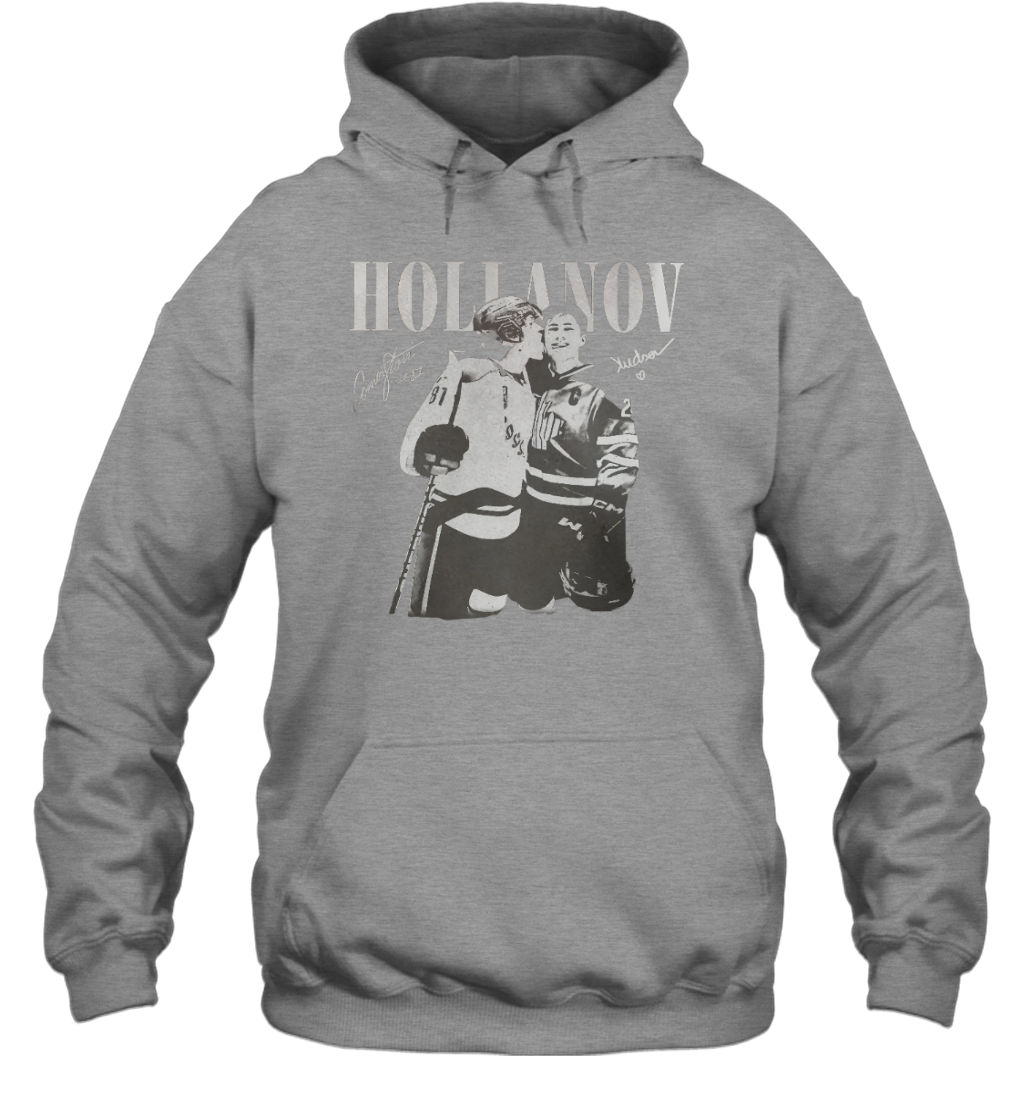 WarningPrint Hollanov Signature Hoodie Sport Grey Apparel