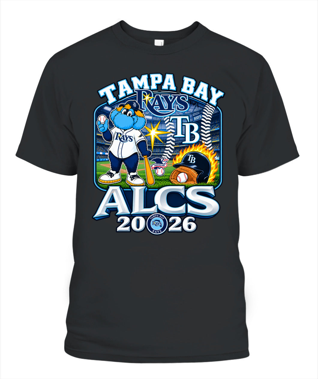 TB Rays Champions 2026 Shirt Unisex T-Shirt Black
