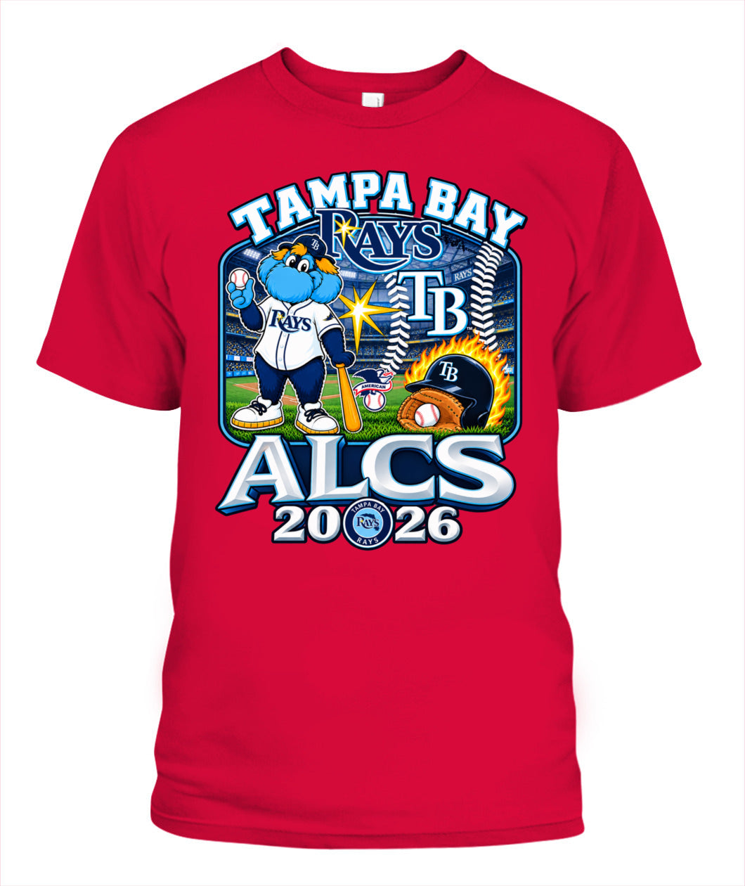 TB Rays Champions 2026 Shirt Unisex T-Shirt Red