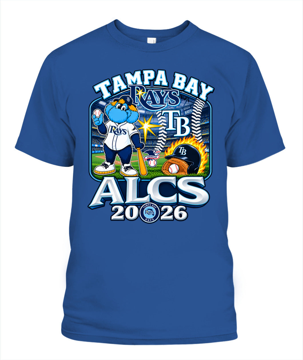 TB Rays Champions 2026 Shirt Unisex T-Shirt Royal