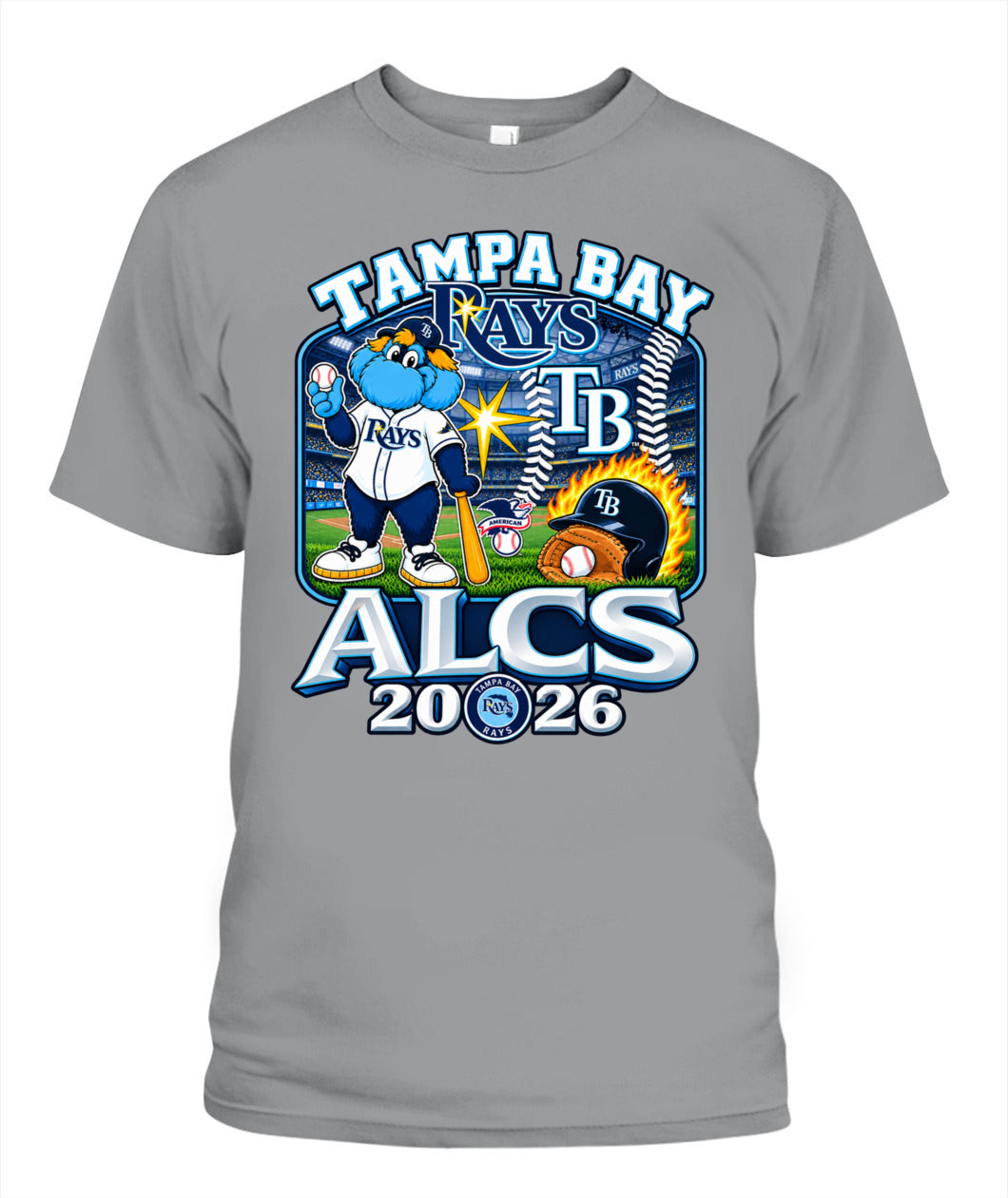 TB Rays Champions 2026 Shirt Unisex T-Shirt Sport Grey