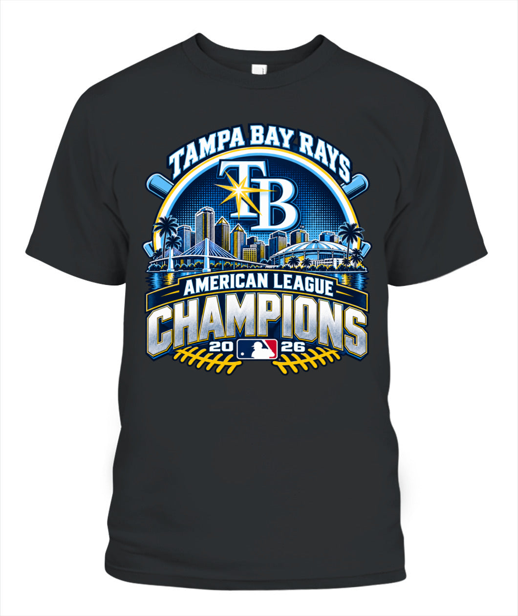 Tampa Bay Rays Champs Shirt Unisex T-Shirt Black