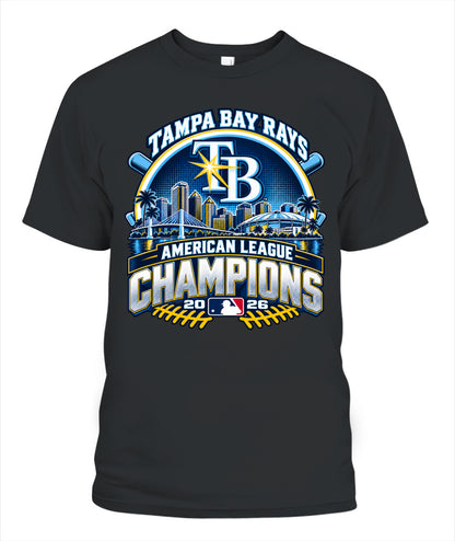 Tampa Bay Rays Champs Shirt Unisex T-Shirt Black