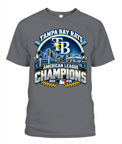 Tampa Bay Rays Champs Shirt Unisex T-Shirt Charcoal
