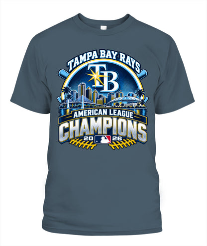 Tampa Bay Rays Champs Shirt Unisex T-Shirt Dark Heather