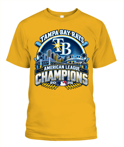 Tampa Bay Rays Champs Shirt Unisex T-Shirt Gold