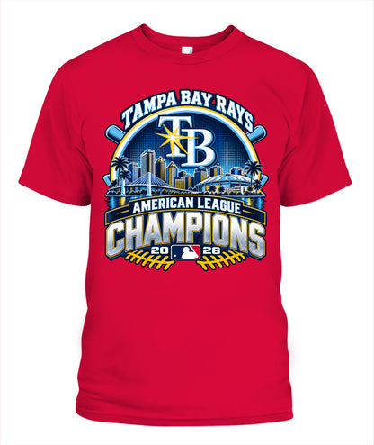 Tampa Bay Rays Champs Shirt Unisex T-Shirt Red