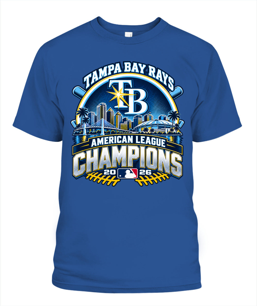 Tampa Bay Rays Champs Shirt Unisex T-Shirt Royal