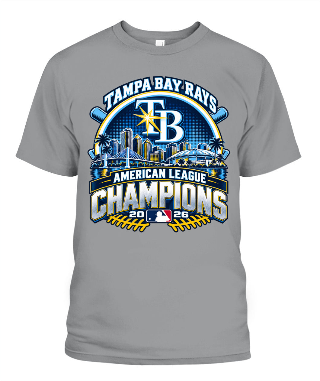 Tampa Bay Rays Champs Shirt Unisex T-Shirt Sport Grey