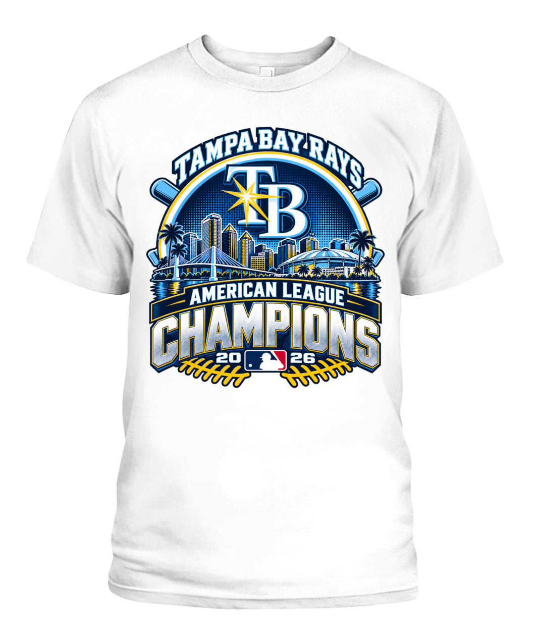 Tampa Bay Rays Champs Shirt Unisex T-Shirt White