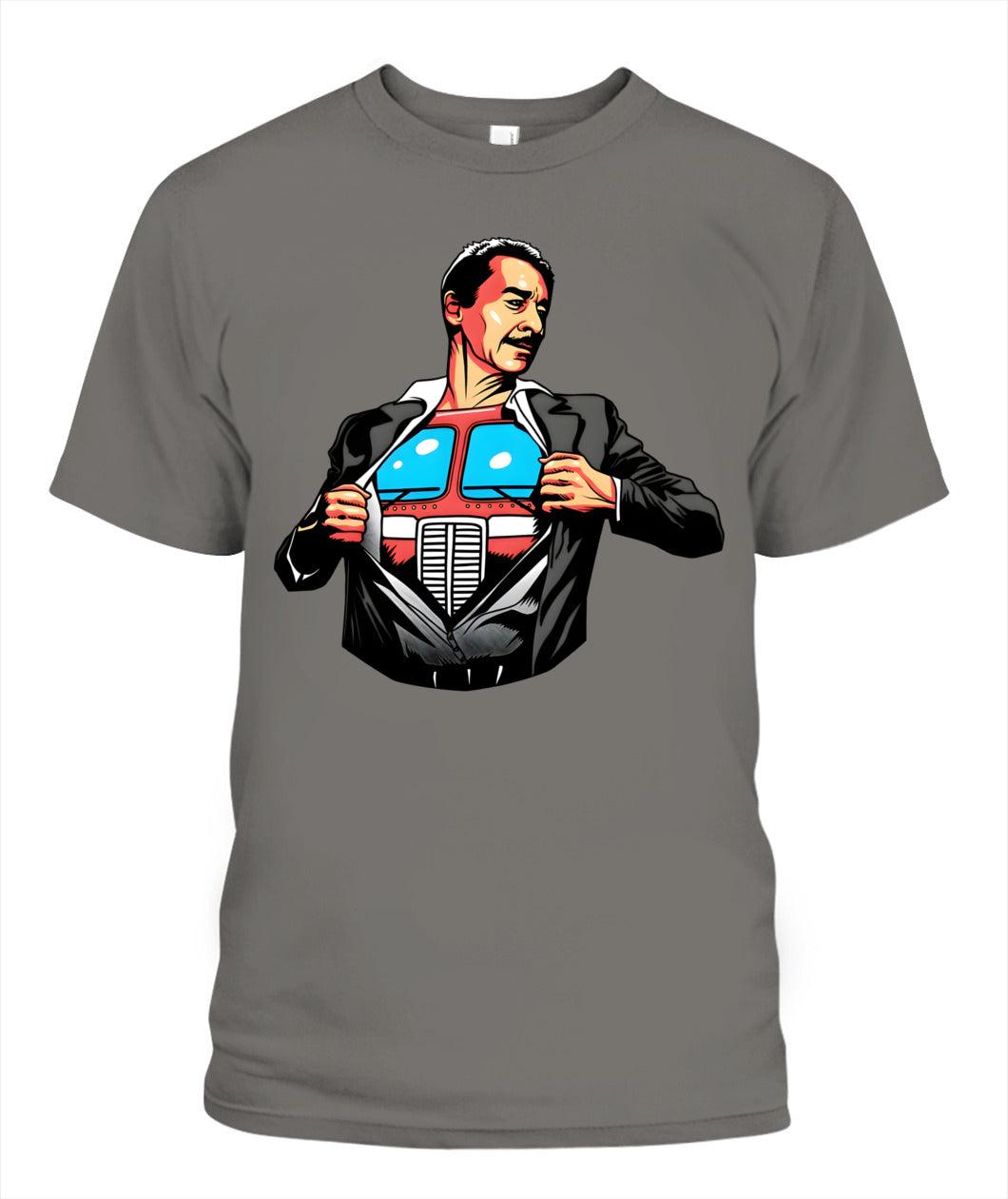 Peter Cullen Comic Shirt Unisex T-Shirt Grey
