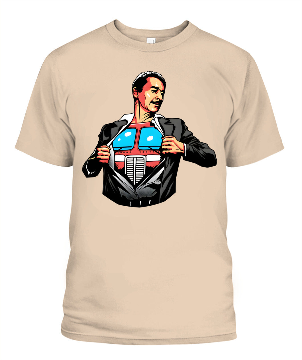 Peter Cullen Comic Shirt Unisex T-Shirt Ivory
