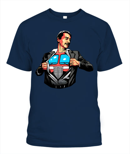 Peter Cullen Comic Shirt Unisex T-Shirt Navy