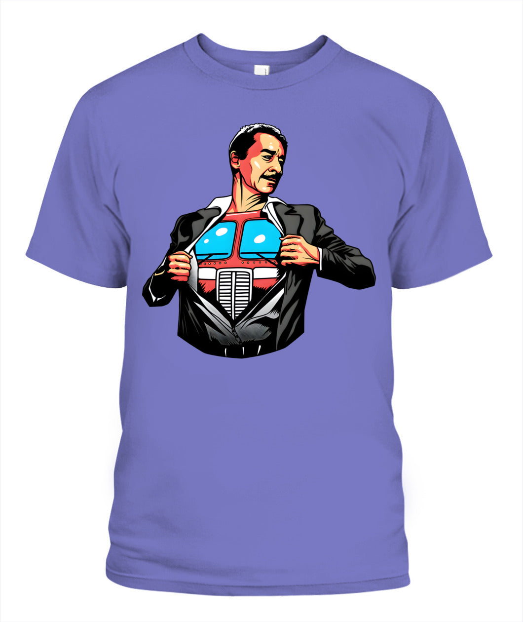 Peter Cullen Comic Shirt Unisex T-Shirt Violet
