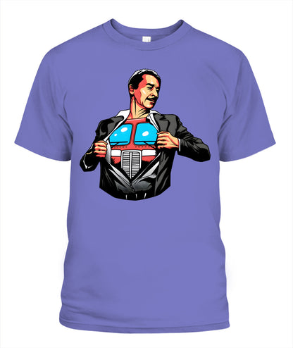 Peter Cullen Comic Shirt Unisex T-Shirt Violet