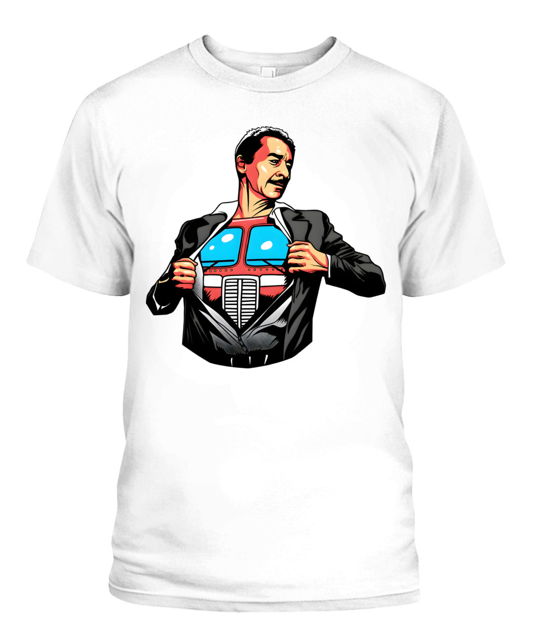 Peter Cullen Comic Shirt Unisex T-Shirt White