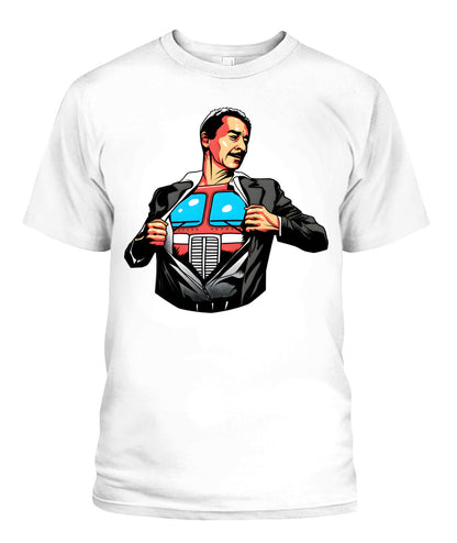Peter Cullen Comic Shirt Unisex T-Shirt White
