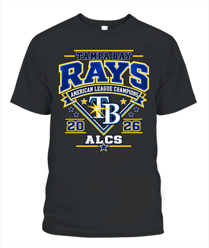 Tampa Bay Rays ALCS Champions Shirt Unisex T-Shirt Black