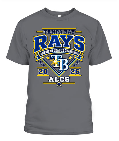 Tampa Bay Rays ALCS Champions Shirt Unisex T-Shirt Charcoal