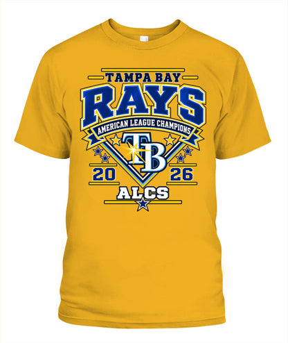 Tampa Bay Rays ALCS Champions Shirt Unisex T-Shirt Gold