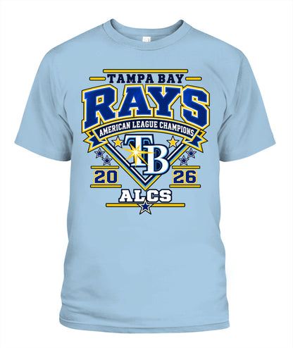 Tampa Bay Rays ALCS Champions Shirt Unisex T-Shirt Light Blue