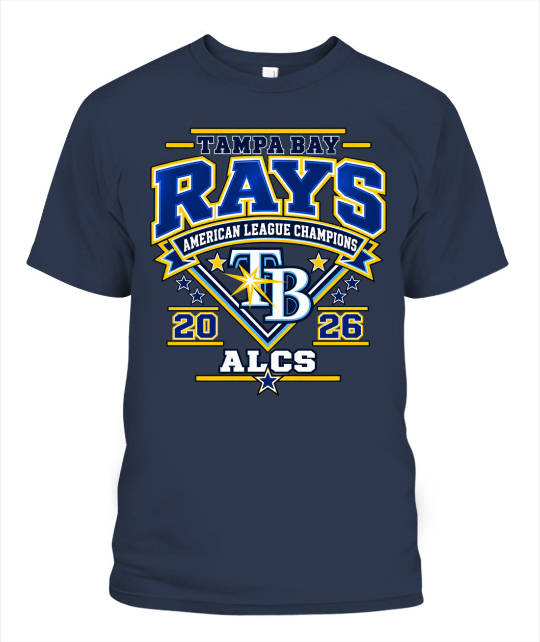 Tampa Bay Rays ALCS Champions Shirt Unisex T-Shirt Navy