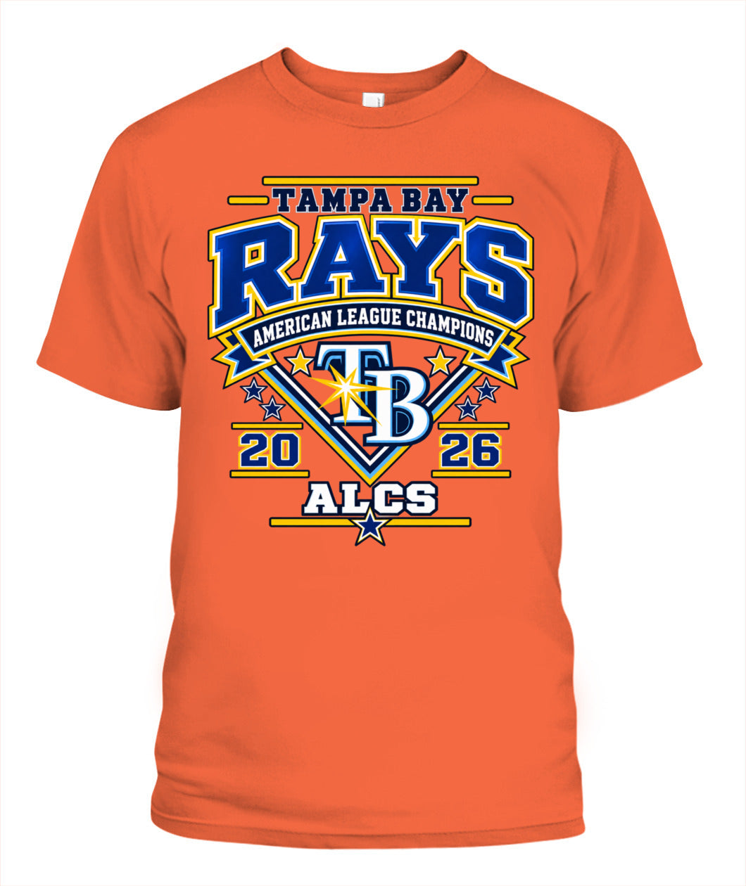 Tampa Bay Rays ALCS Champions Shirt Unisex T-Shirt Orange