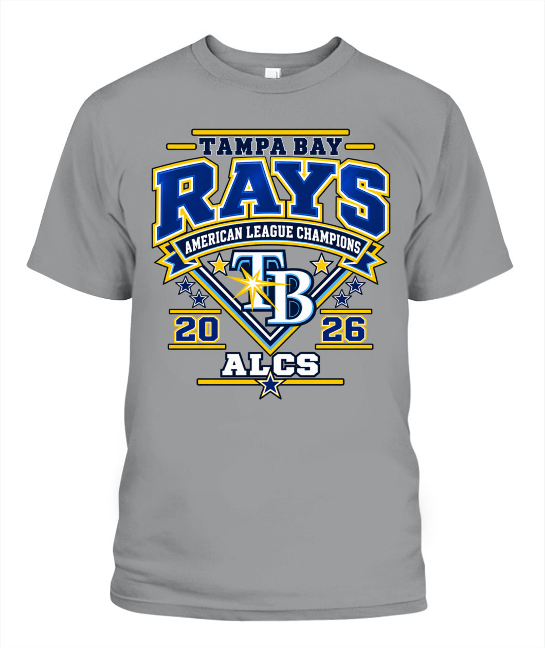 Tampa Bay Rays ALCS Champions Shirt Unisex T-Shirt Sport Grey