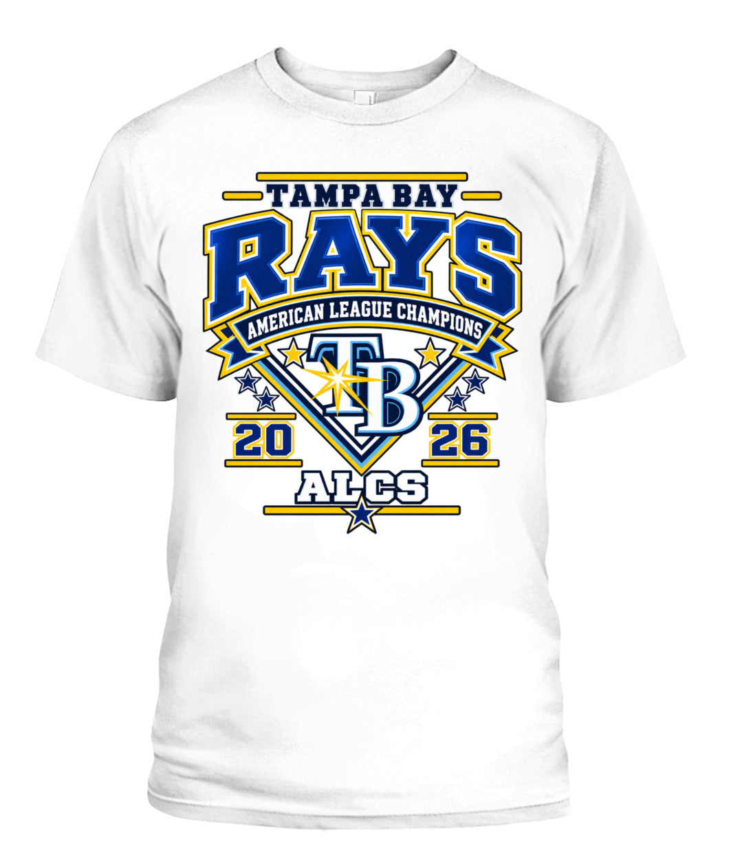 Tampa Bay Rays ALCS Champions Shirt Unisex T-Shirt White
