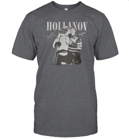 WarningPrint Hollanov Signature T-Shirt Charcoal Apparel
