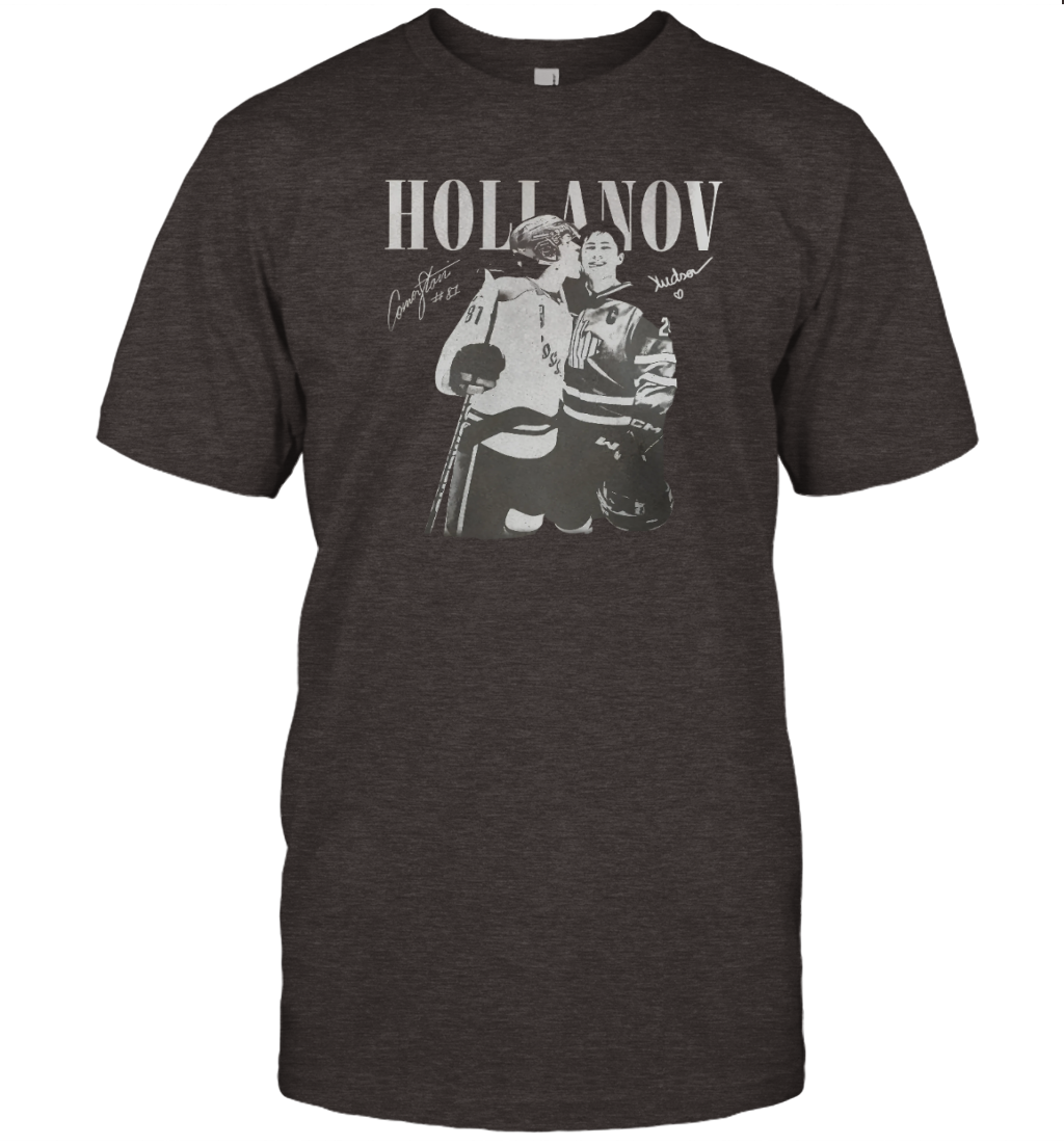 WarningPrint Hollanov Signature T-Shirt Dark Chocolate Apparel