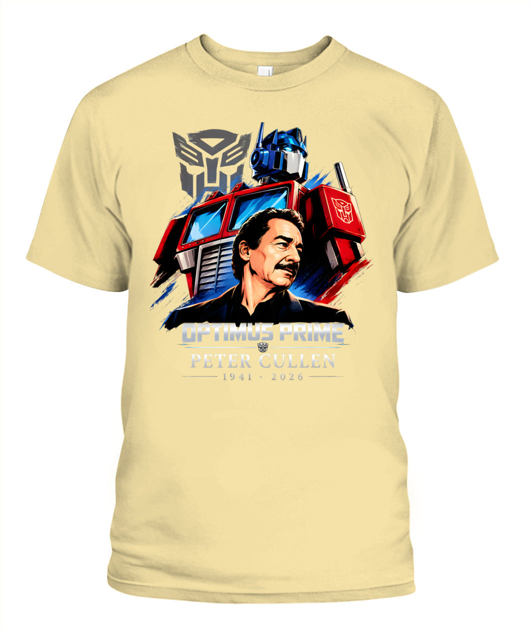 Optimus Prime Peter Cullen Shirt Unisex T-Shirt Butter