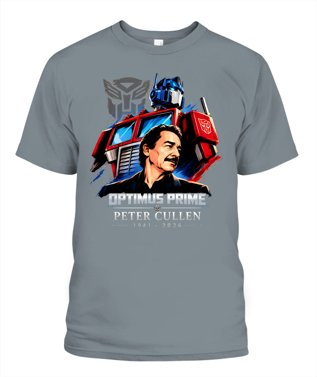 Optimus Prime Peter Cullen Shirt Unisex T-Shirt Granite