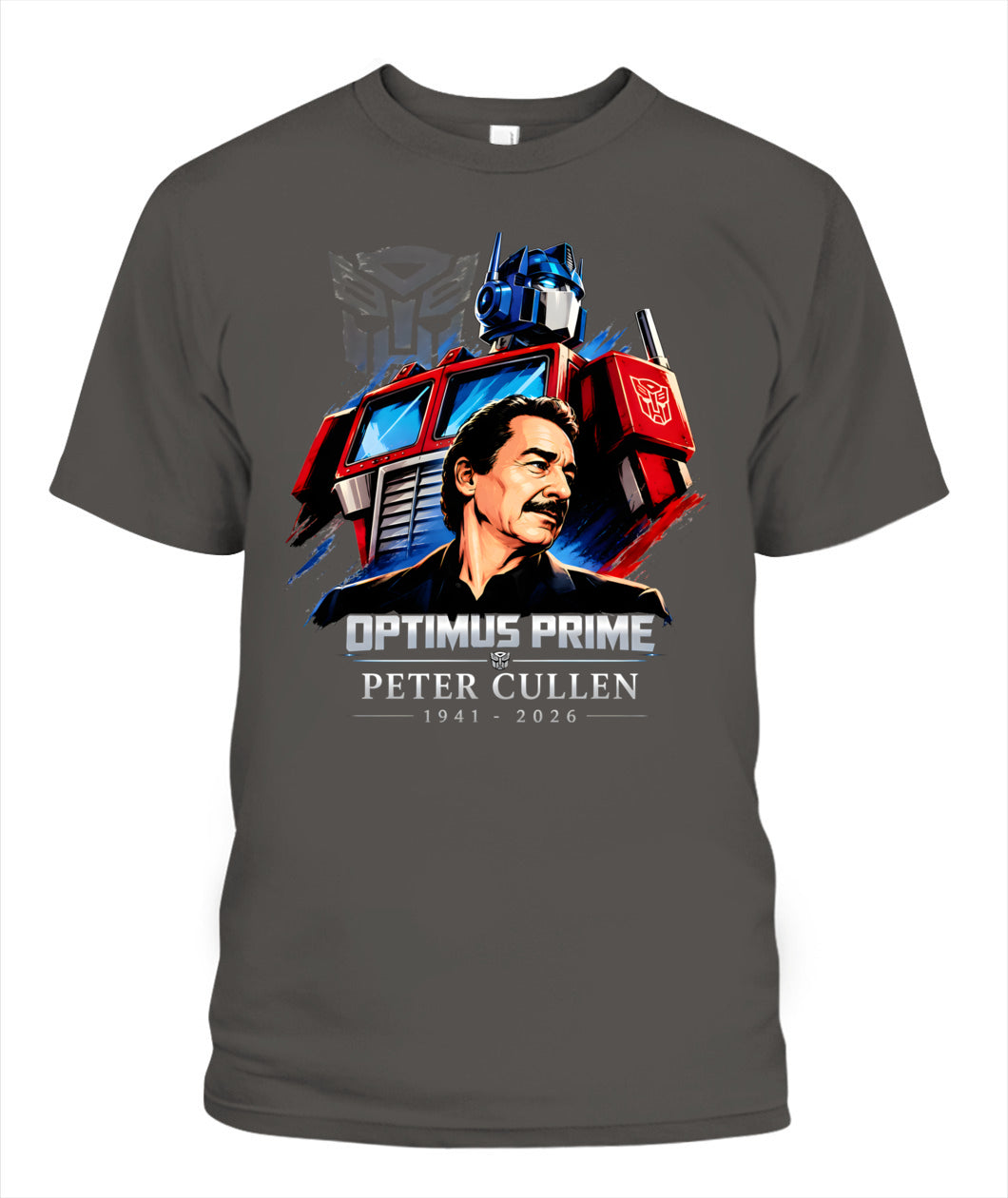 Optimus Prime Peter Cullen Shirt Unisex T-Shirt Pepper