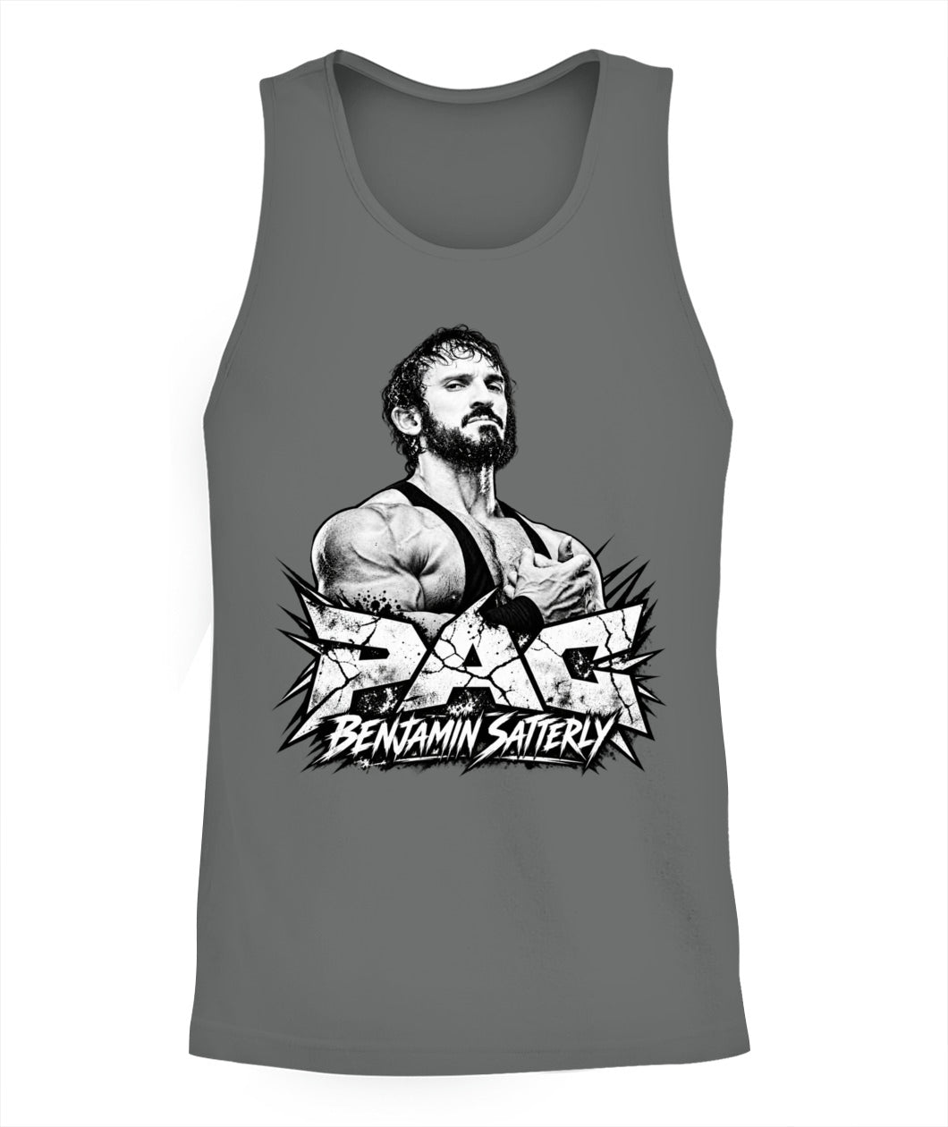 Benjamin Satterley PAC Memorial Shirt Unisex Tank Top Graphite Heather