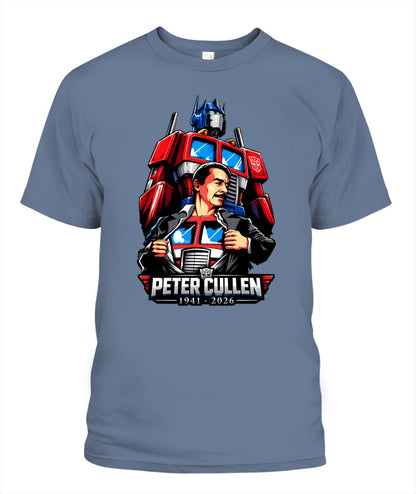 Peter Cullen Shirt Unisex T-Shirt Blue Jean