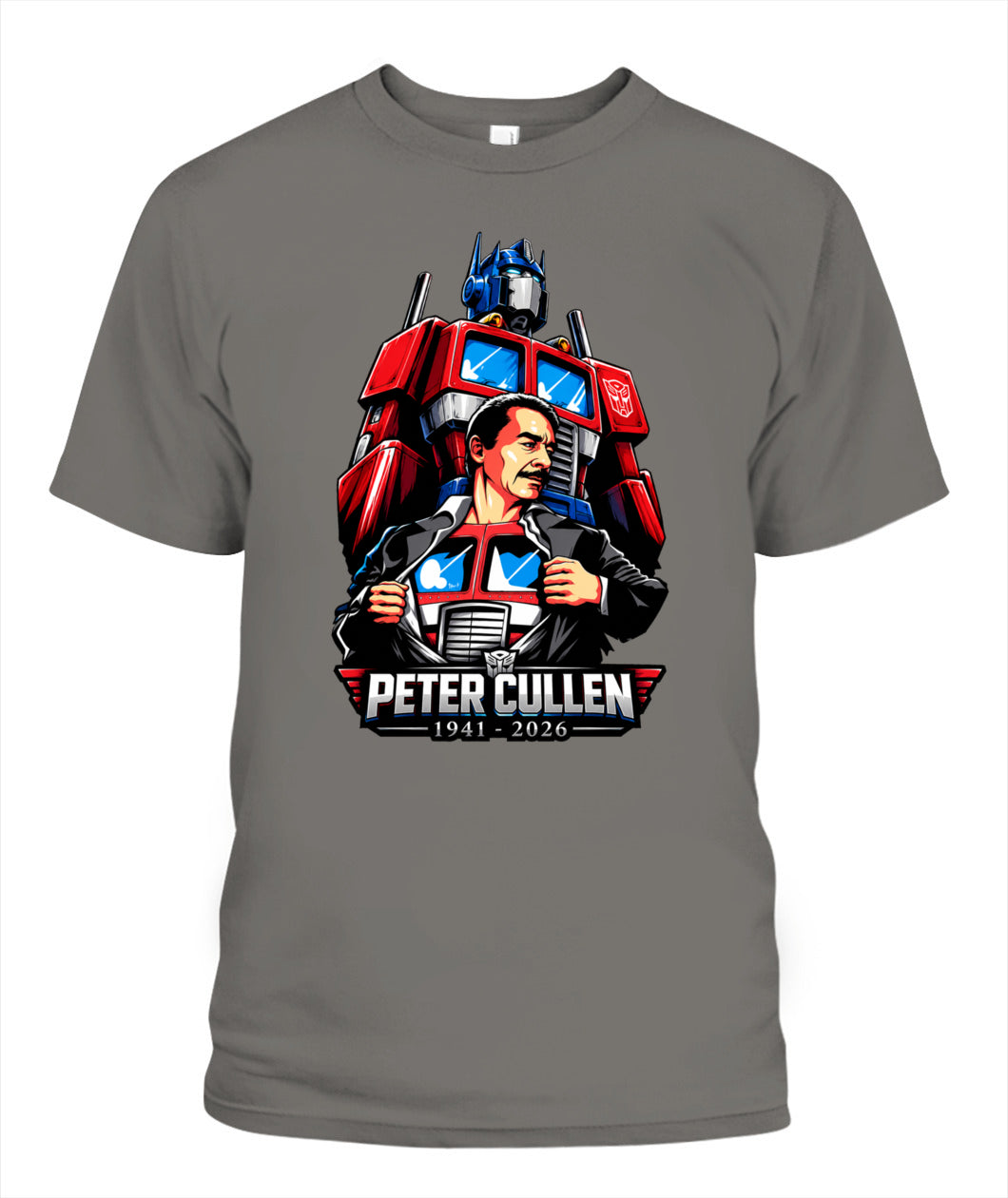 Peter Cullen Shirt Unisex T-Shirt Grey