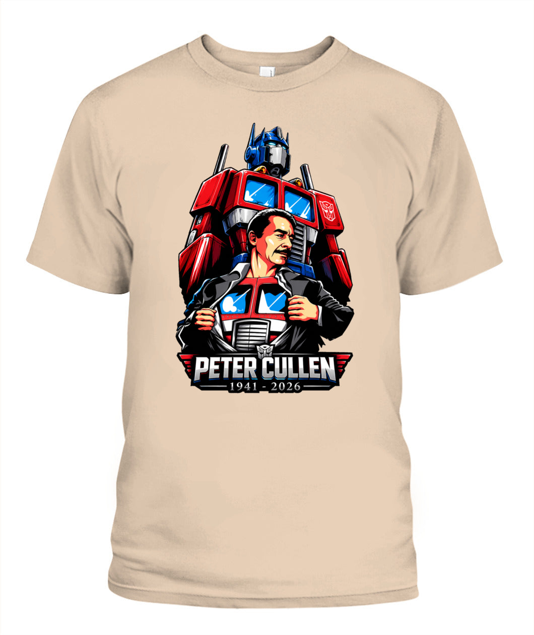 Peter Cullen Shirt Unisex T-Shirt Ivory