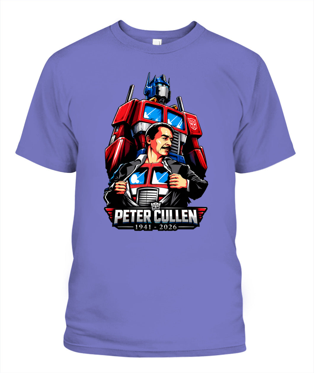 Peter Cullen Shirt Unisex T-Shirt Violet