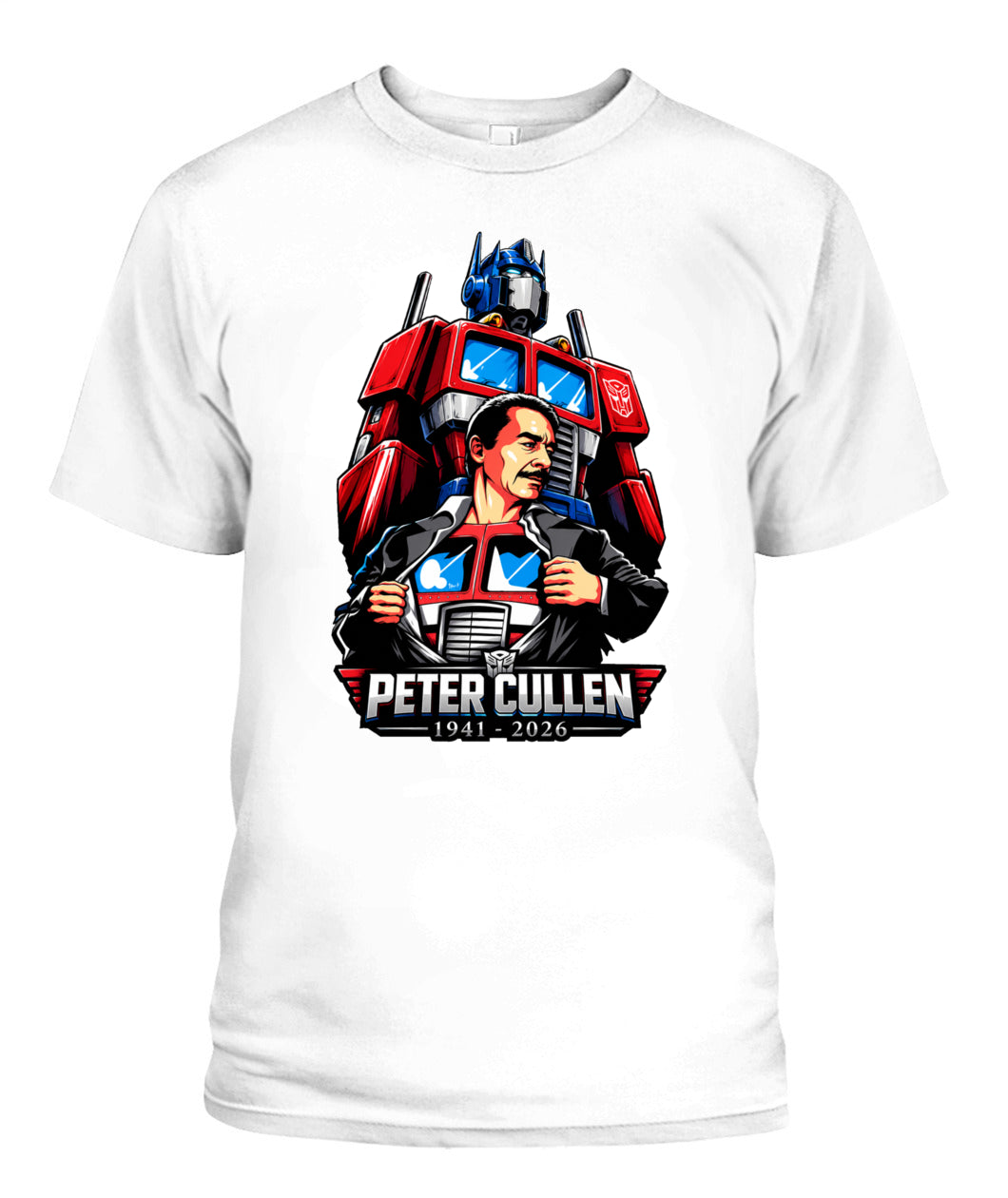Peter Cullen Shirt Unisex T-Shirt White