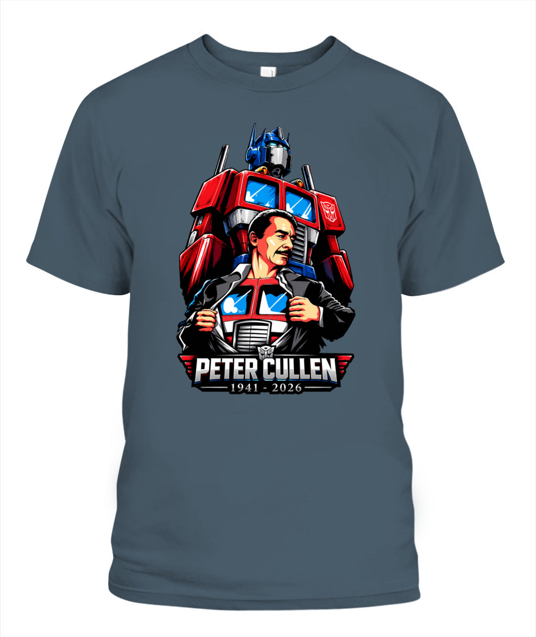 Peter Cullen Heavy Cotton Unisex T-Shirt Heavy Cotton Unisex T-Shirt Dark Heather
