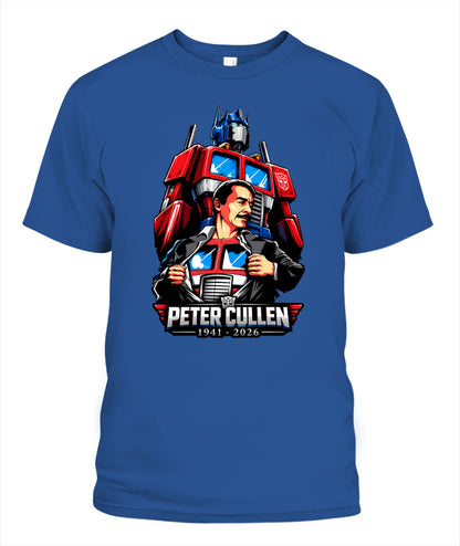 Peter Cullen Heavy Cotton Unisex T-Shirt Heavy Cotton Unisex T-Shirt Royal