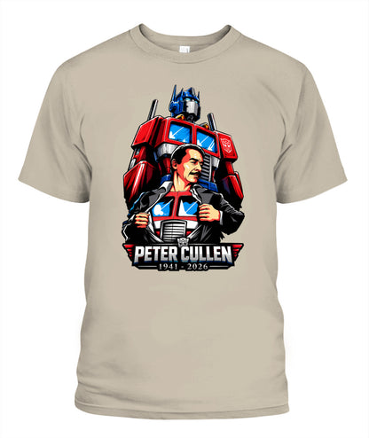 Peter Cullen Heavy Cotton Unisex T-Shirt Heavy Cotton Unisex T-Shirt Sand