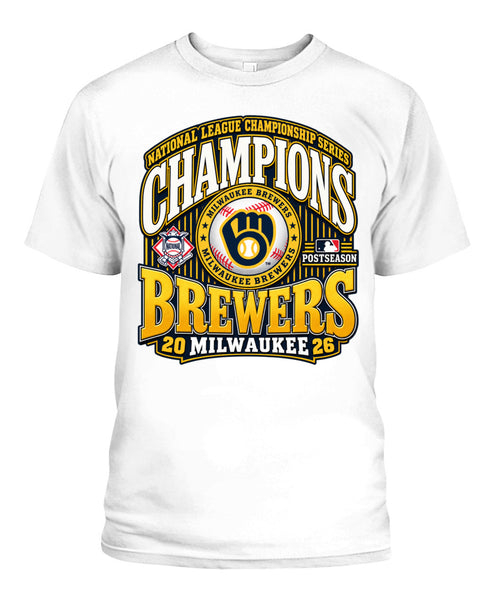 Milwaukee Brewers NLCS Champions Shirt Unisex T-Shirt White