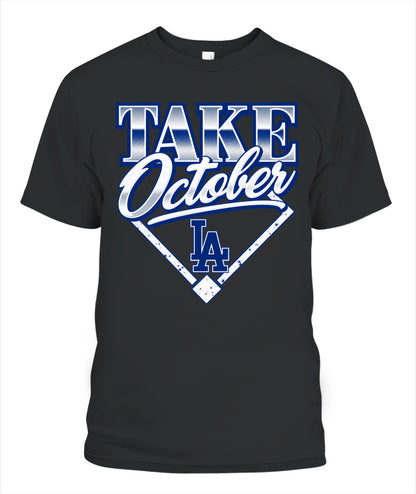 Take October LA Shirt Unisex T-Shirt Black