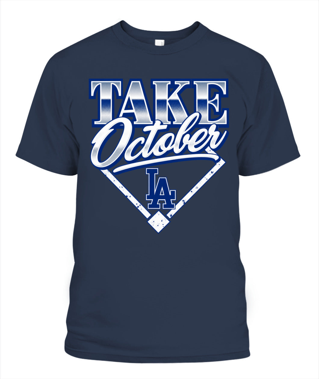 Take October LA Shirt Unisex T-Shirt Navy