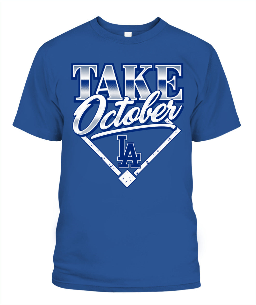 Take October LA Shirt Unisex T-Shirt Royal