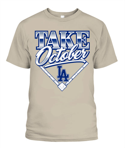 Take October LA Shirt Unisex T-Shirt Sand