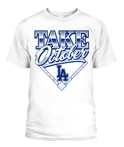 Take October LA Shirt Unisex T-Shirt White